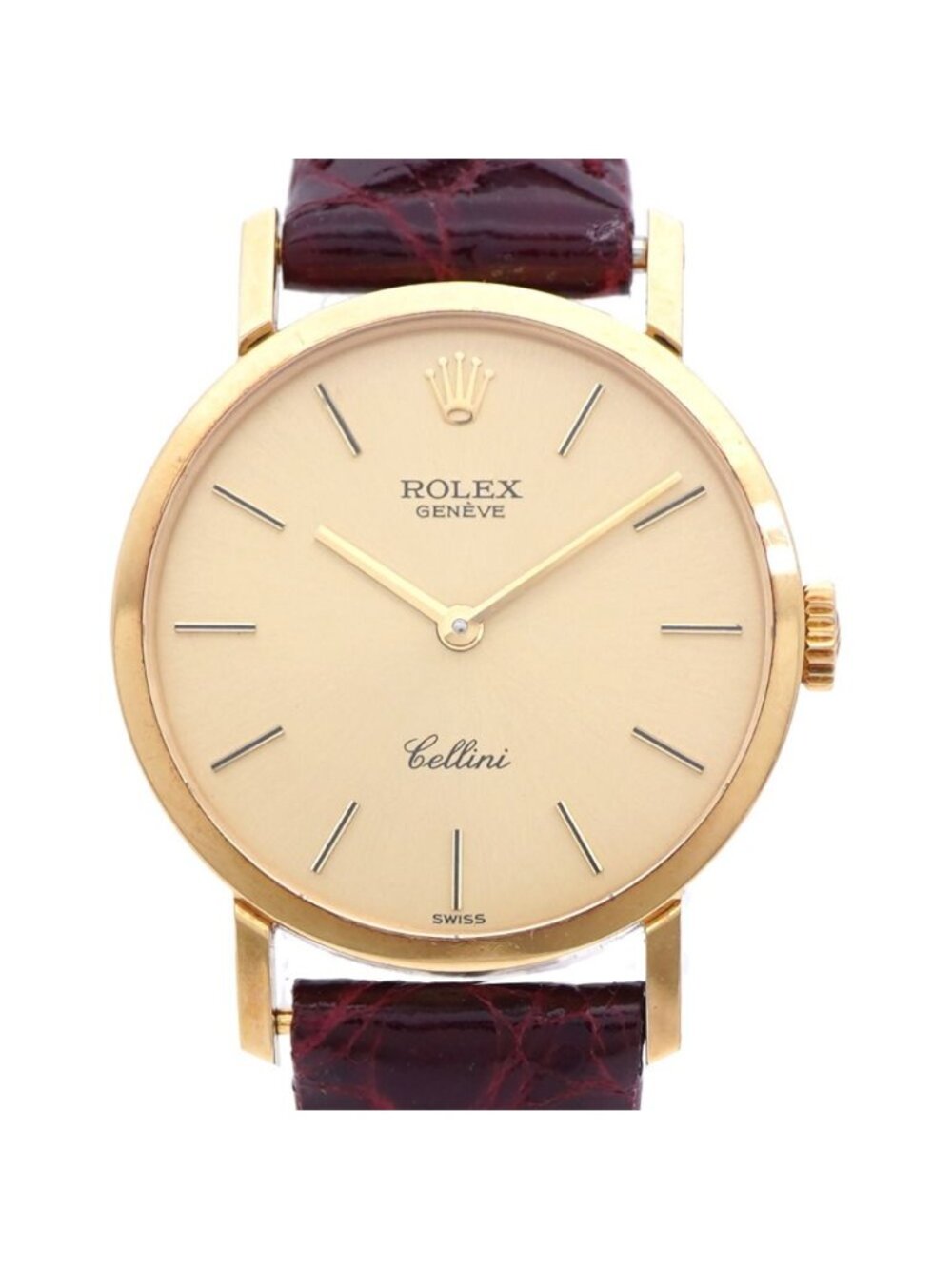 Rolex Cellini 18k Yellow Gold Manual Wind Watch